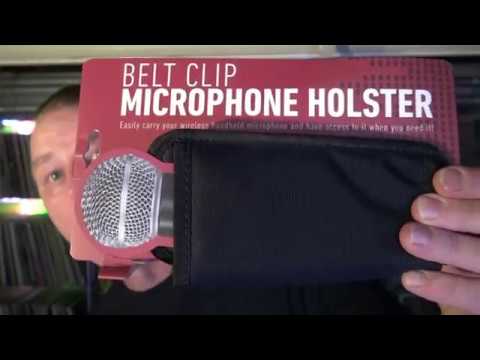 Wireless Microphone Holder Holster to Fit Shure Sennheiser AKG Handheld Mics image 15