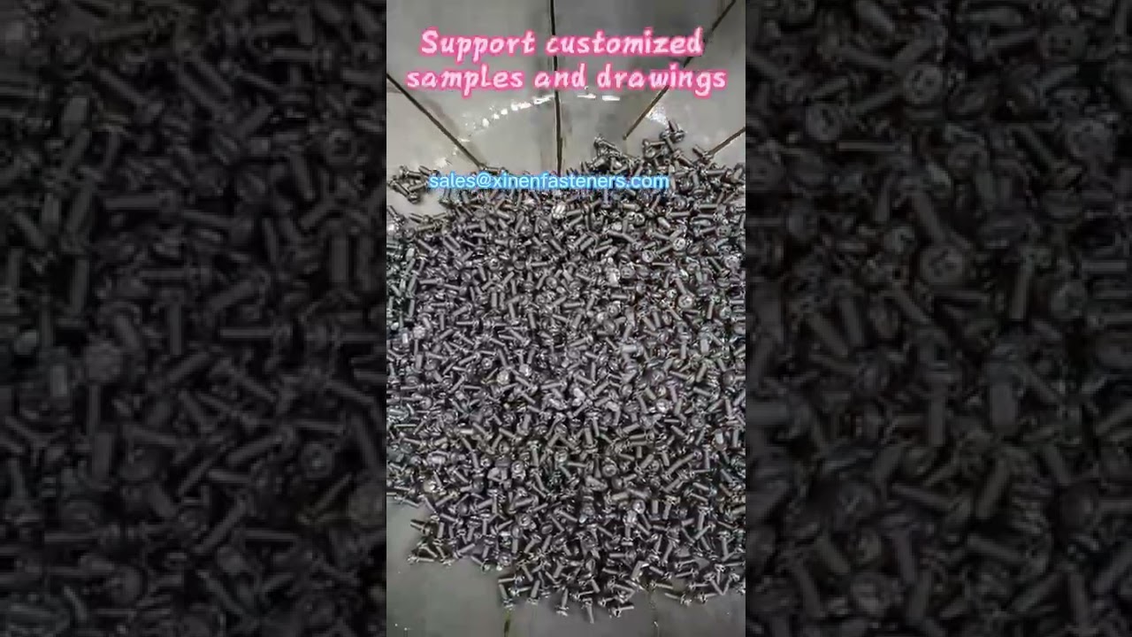 Stainless steel customized small screw/factory price fasteners screw #screwfactory #screws #fastener