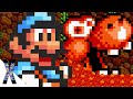 If Mario Falls He Faces A Massive Blargg Lava Monster