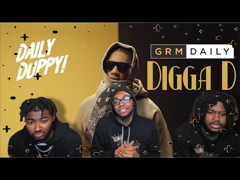 AMERICANS FIRST EVER REACTION TO Digga D - Daily Duppy | GRM Daily