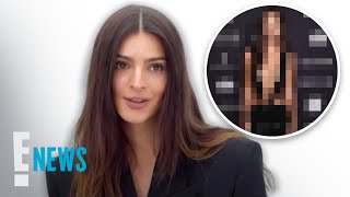 Emily Ratajkowski Still Defends THIS Controversial Dress | E! News