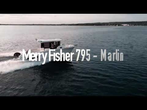 Experience the Jeanneau Merry Fisher 795 with 200 hp Yamaha outboard 2020