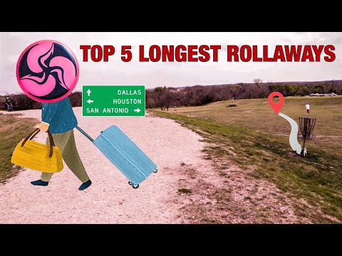 Top 5 LONGEST Rollaways in Professional Disc Golf