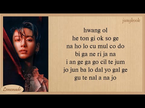 BTS Jungkook Still With You Easy Lyrics