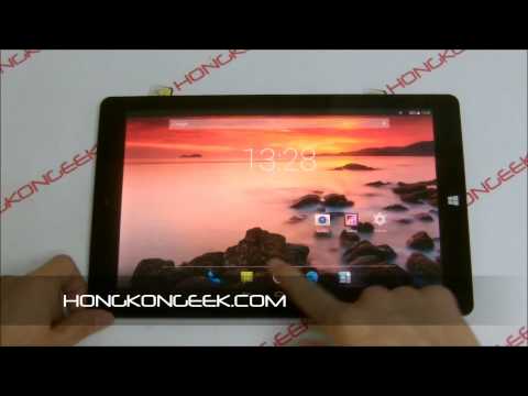 - UNBOXING AND TEST - TACTILE TABLET CHUWI V10HD 3G DUAL BOOTS
