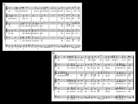 Monteverdi - Christe, Adoramus te (5 voices) - with score - Christ Church Arcadia