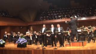 Javier Camarena, Ramón Vargas y Francisco Araiza