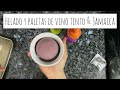 Helado y paletas de Vino Tinto & Jamaica!!