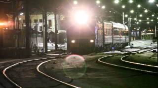 preview picture of video '[RZD] ChS2T-978 / ЧС2Т-978 с поездом Великий Новгород - Москва'