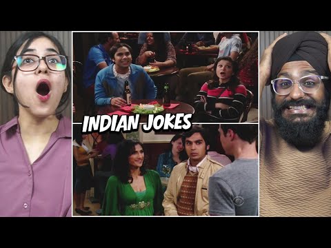 Indians Watch EVERY INDIAN JOKE from THE BIG BANG THEORY (PART 2)