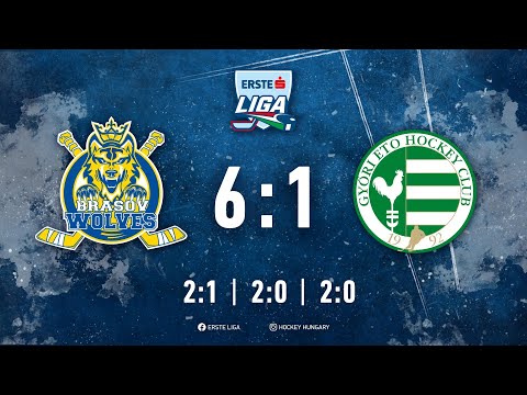 Gólösszefoglaló - EL 96 - Brasov Wolves - UNI Győr ETO HC 6:1 20211120