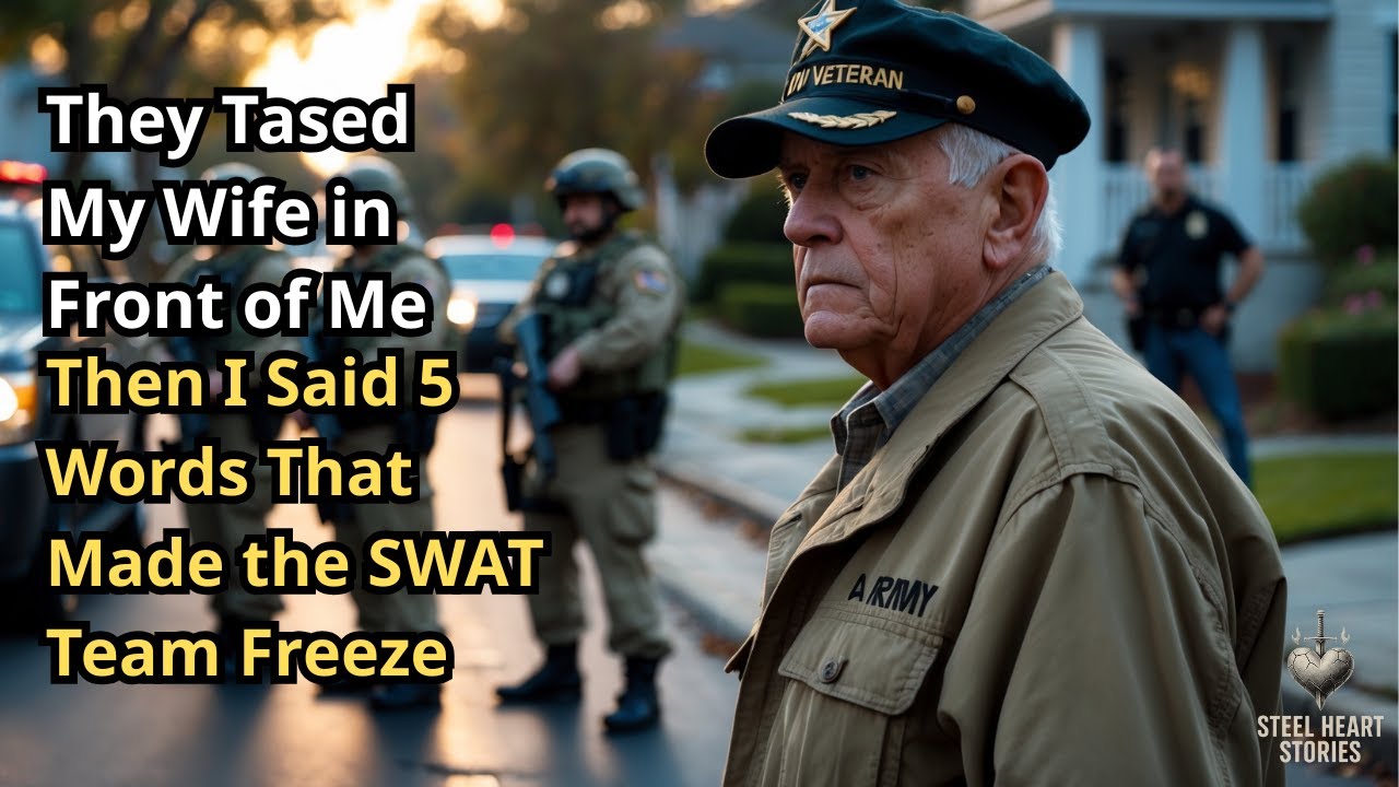 They Tased My Wife in Front of Me — Then I Said 5 Words That Made the SWAT Team Freeze...