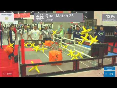 2017 VEXU Design Q25 - NYIT vs IFR - 22 to 32