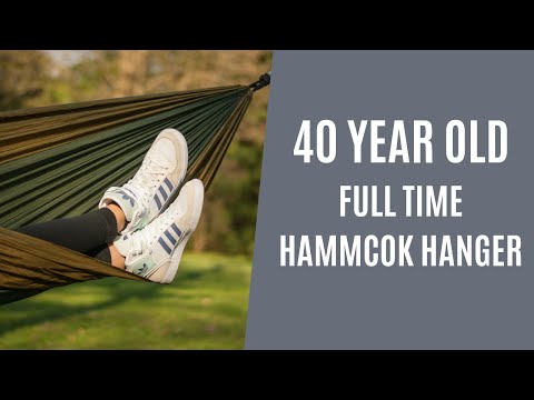 40 year old sleeps in a hammock instead of a bed for over a year +benefits