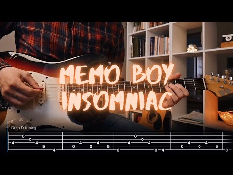 insomniac memo boy Сover / Guitar Tab / Lesson / Tutorial