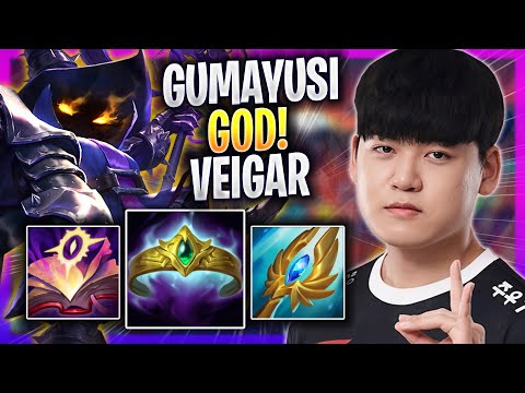 GUMAYUSI IS A GOD WITH VEIGAR! - T1 Gumayusi Plays Veigar ADC vs Aphelios! | Season 2023