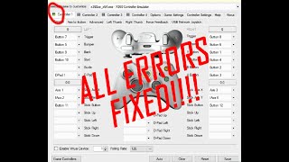 [FIXED] : x360ce All Errors Fixed!!!