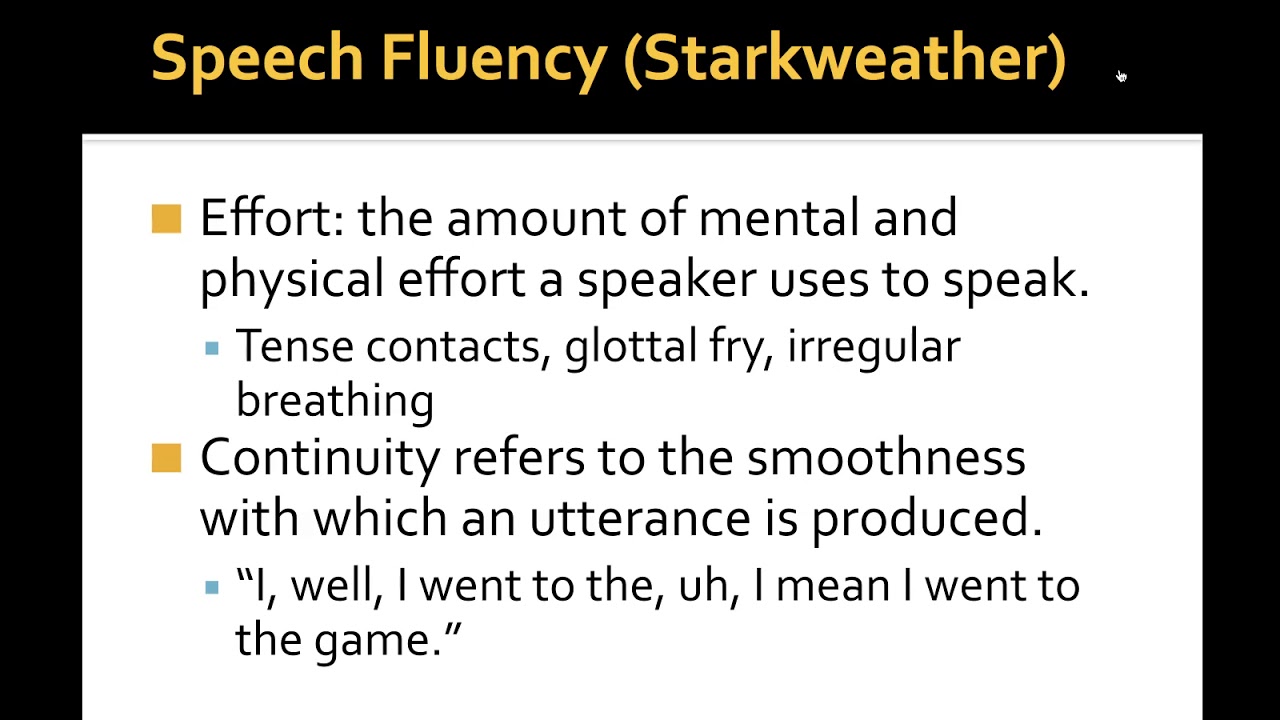 Stuttering 101, part 1