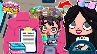 ¡MI HIJA ASISTIRA A UNA NUEVA ESCUELA 📚! *¡SE VA A GRADUAR 🤩!*en AVATAR WORLD *NALA💞