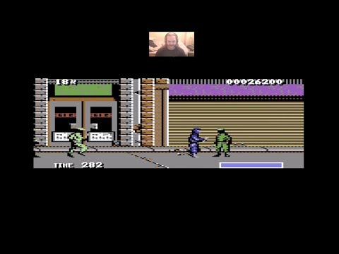 Lukozer Retro Game Review - 573 - The Ninja Warriors - Commodore 64