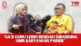 NUR PURNAMASIDI, DARURAT GURU!! RELAWAN MENGAJAR SOLUSINYA? | Sudut Dengar Parlemen