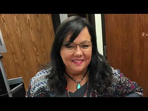 Michele HG Earring Class with Caryn Record, Indian Education Coordinator, Moore, Oklahoma Schools.