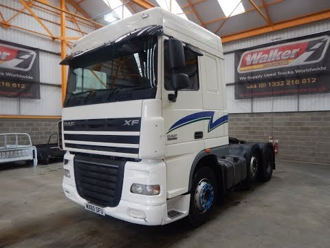 DAF XF105.460 EURO 5 SPACE CAB 6X2 TRACTOR UNIT - 2010 - MX60 SFU
