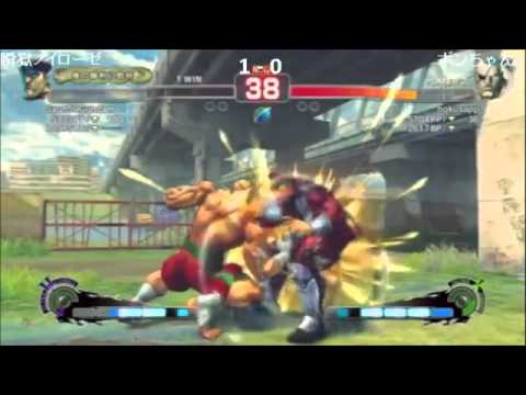 Shadowloo Showdown 2012 Japan Qualifier - Bonchan (Sagat) vs Shungoku Neurosis (Bison) LB