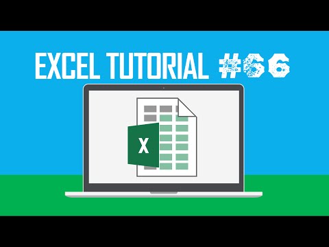 Excel Tutorial #66:  Moving One Cell to the Right (→)