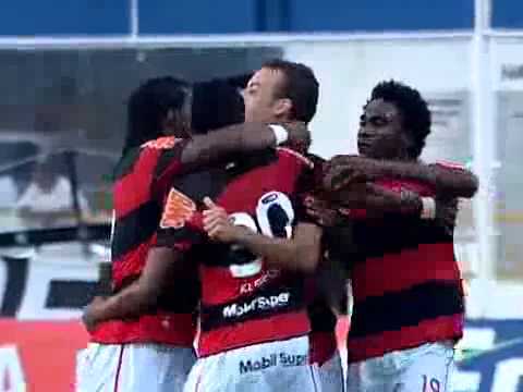 Flamengo 1 X 0 Friburguense gol 18/03/2012 Taça Rio