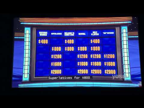 Double Jeopardy, Matt Amodio DAY 27 - 2nd Daily Double (9/23/21)