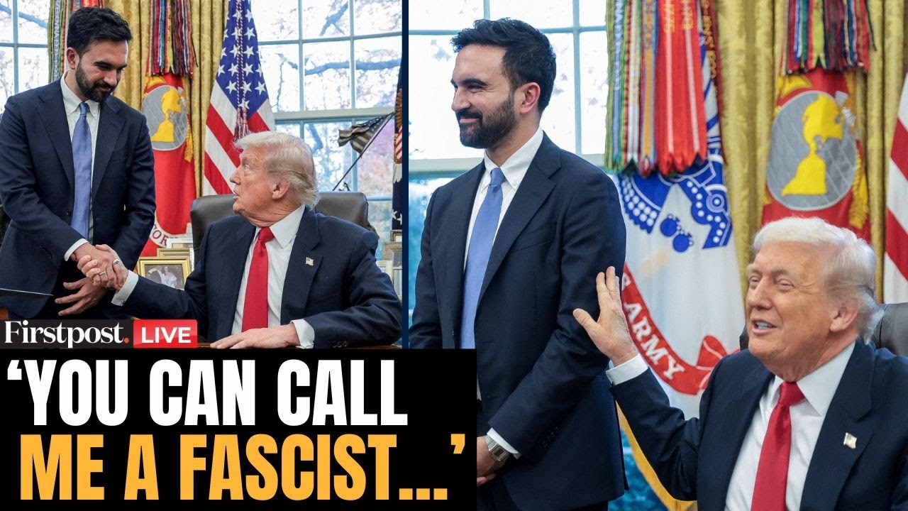 Trump-Mamdani Meeting LIVE | "Just Say Yes": Trump as Zohran Mamdani Asked if Trump is a Fascist