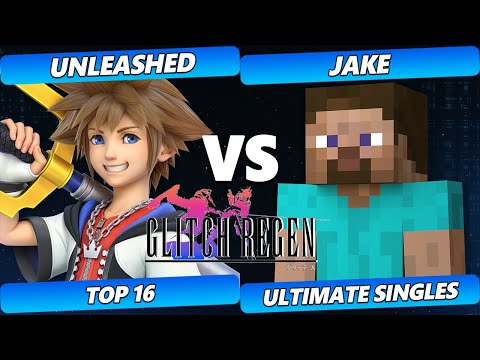 Glitch Regen  - Unleashed (Sora) Vs. Jake (Steve) Smash Ultimate Tournament