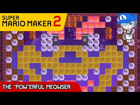 The "POW"erful Meowser - AMAZING SUPER EXPERT Levels in Mario Maker 2