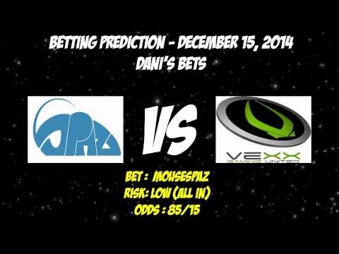 mouseSpaz vs. VexX | BO3 | 16.12.2014 | 01:30 CET