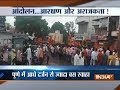 Maharashtra: Fresh wave of Maratha quota protests near Pune, vehicles torched