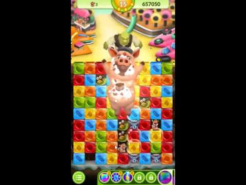 Shrek Sugar Fever Level 62 - NO BOOSTERS 👹🐴🐷 | SKILLGAMING ✔️