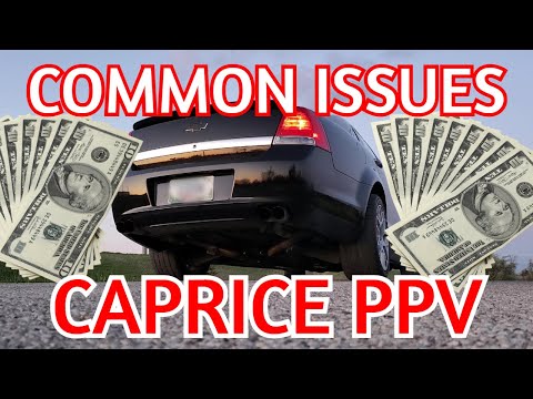 COMMON PROBLEMS WITH THE CHEVY CAPRICE PPV