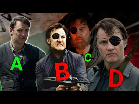 THE WALKING DEAD - Philip "Governor" Blake Plan A B C D