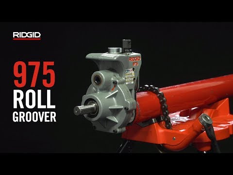 RIDGID 975 Roll Groover