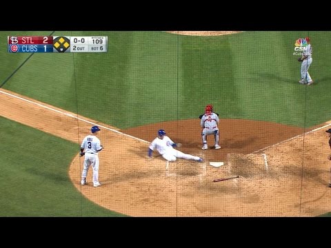 11.08.16: Cubs gewinnen 10. Spiel in Folge durch Walk-off-Walk