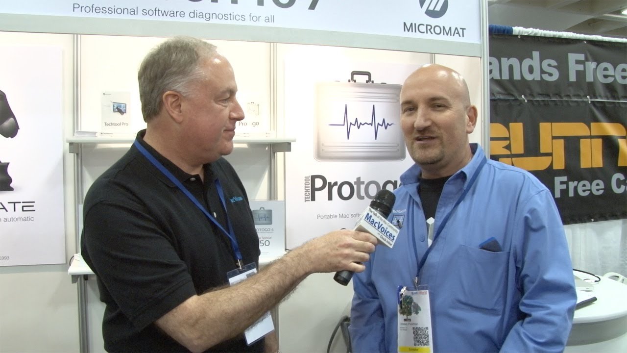 MacVoices #14109: Macworld - Micromat Returns to Macworld with TechTool Pro 7