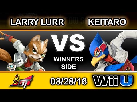 2GGT: FOW Saga - Larry Lurr (Fox) Vs. CLG | Keitaro (Falco) Winners Side - Smash Wii U