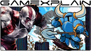 Kratos Boss Fight in Shovel Knight (& Blades of Chaos!)