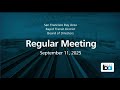 Board Of Directors Regular Meeting September 11 2025