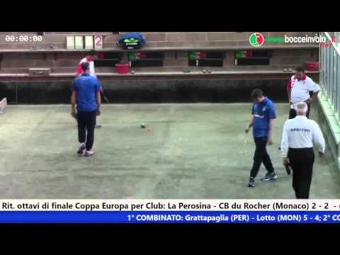 Coppa Europa 2015 - La Perosina Vs C.B. du Rocher (Monanco) - Combinati e tiri di precisione