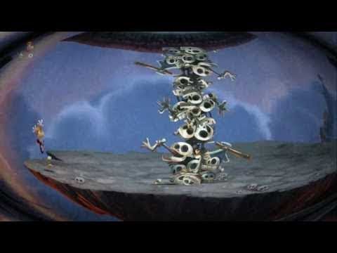 Rayman Legends 100% Walkthrough P. 44 - Living Dead Party - Grannies World Tour, 8 Bit Edition