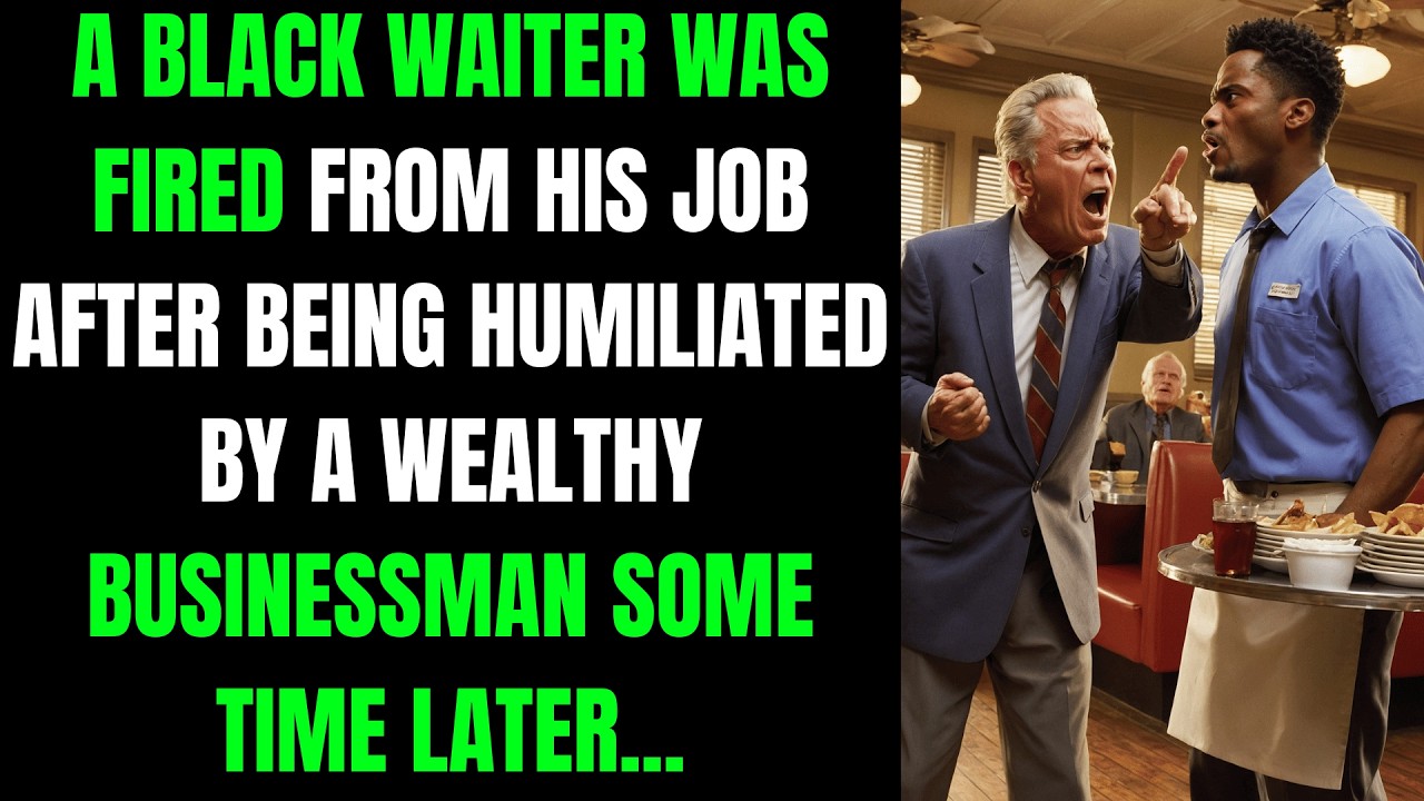 The racist millionaire humiliated the Black waiter When he falls ill a discovery at the hospital...