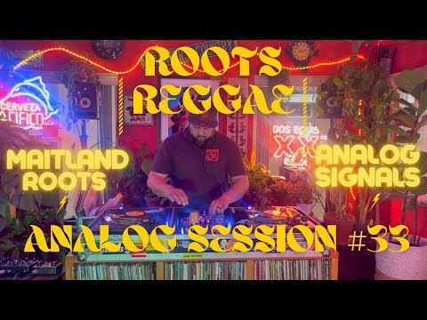 Roots Reggae VINYL MIX by Rudy Roots -  Analog Session 33