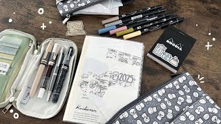 What's In My Travel Journal & Planner Supplies Bag | Chicago Stationery Fest